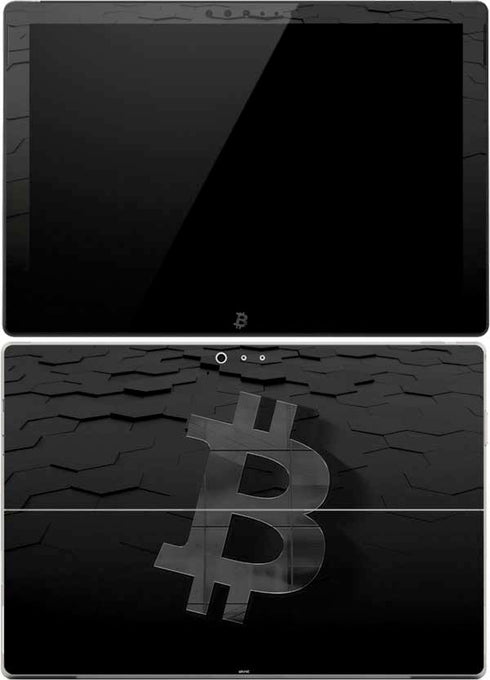 Bitcoin Textured Logo Surface Pro (2017) Skin